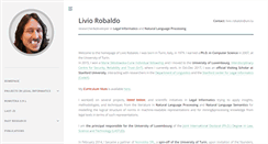 Desktop Screenshot of liviorobaldo.com