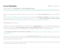 Tablet Screenshot of liviorobaldo.com